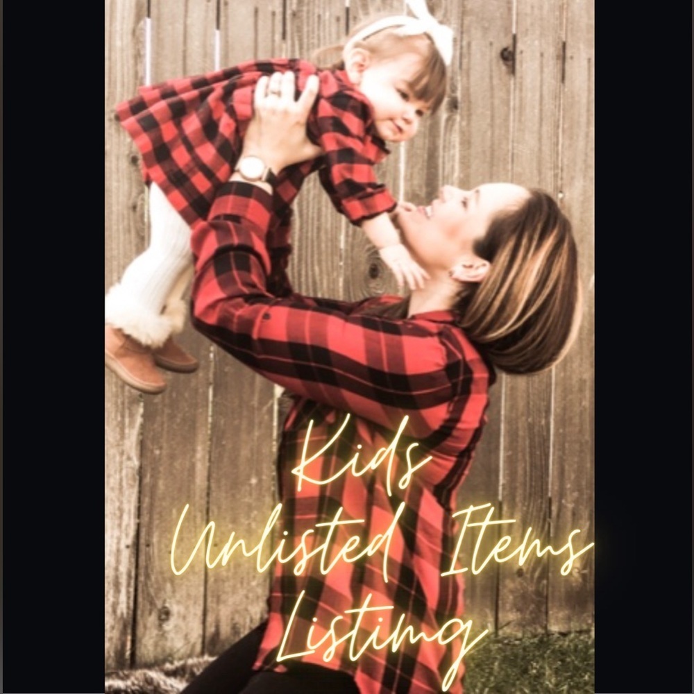 💕KIDS UNLISTED ITEMS💕 4/24 Show